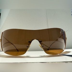 Vintage Gold Gianni Versace sunglasses unisex